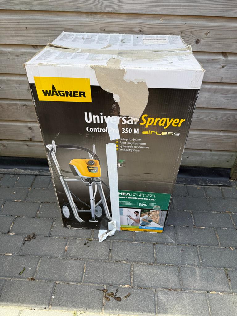Wagner Universal Sprayer Control Pro 350 M Airless, Ophalen, Gebruikt, Verfspuit of Verfpomp