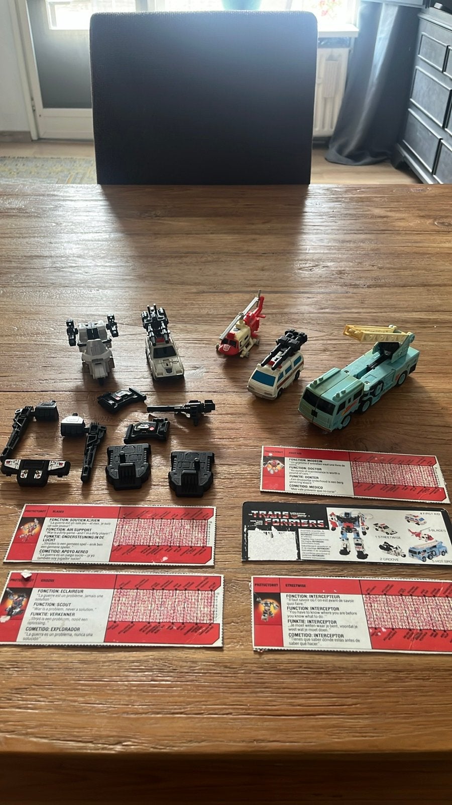 Transformers G1 Defensor protectorbots, Ophalen, Gebruikt