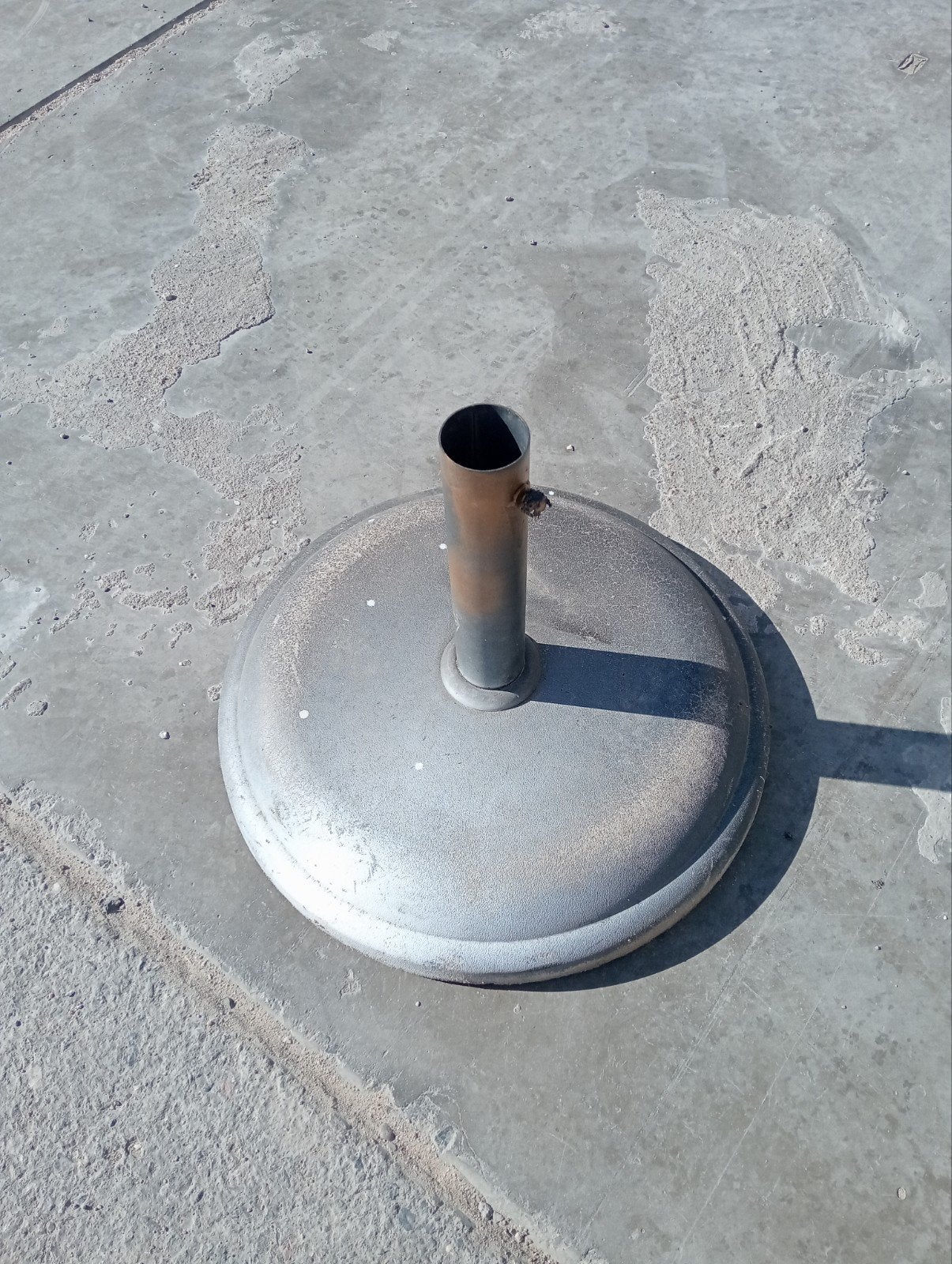 Robuuste betonnen parasolvoet - Zeer sterk, Tuin en Terras, Parasols, Ophalen