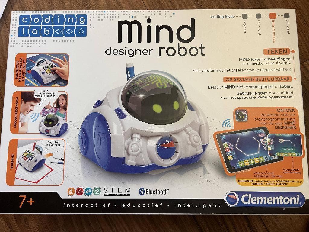 Clementoni Mind Designer Robot – 2e hands, Kinderen en Baby's, Speelgoed | Educatief en Creatief, Ophalen of Verzenden, Zo goed als nieuw
