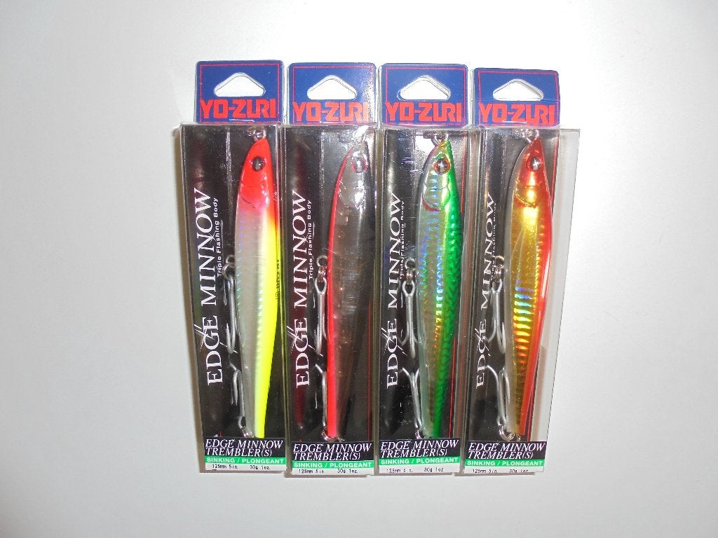 YO-ZURI Edge Minnow Pencil Trembler 12,5cm 30g Nieuw Rapala., Watersport en Boten, Ophalen of Verzenden, Nieuw, Overige typen