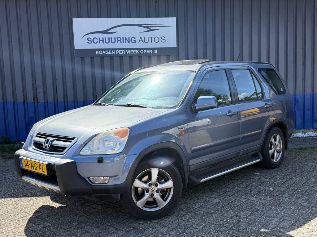 Honda CR-V 2.0i ES (bj 2003), 1998 cc, 4 cilinders, 150 pk, Blauw