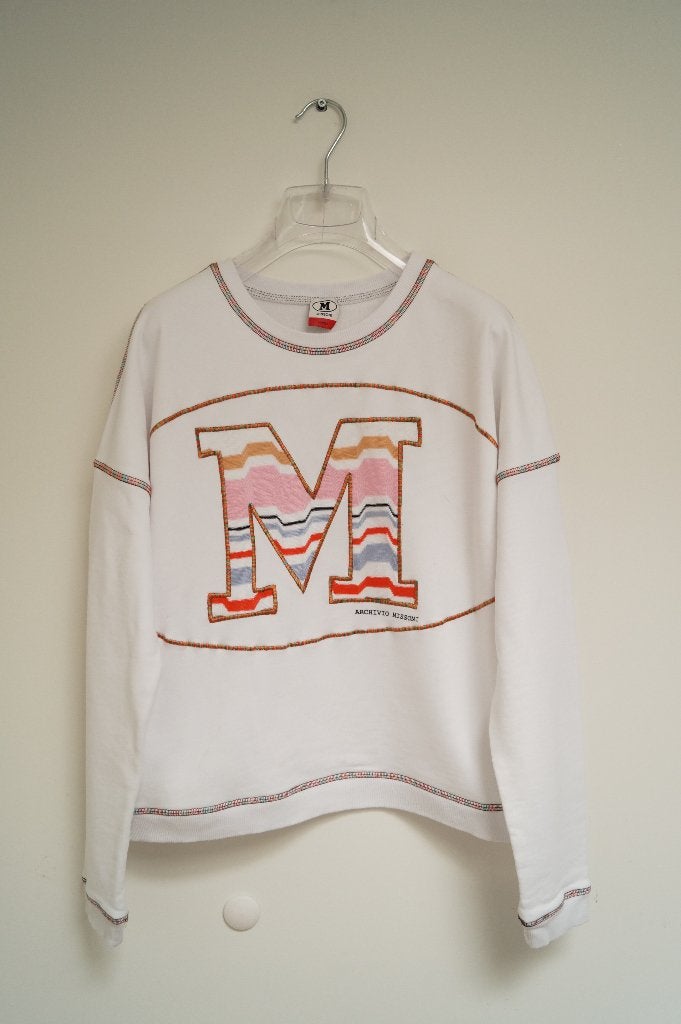 MISSONI Sweater Maat 36-38 Limited Edition, Verzenden, Zo goed als nieuw, Maat 36 (S), Wit