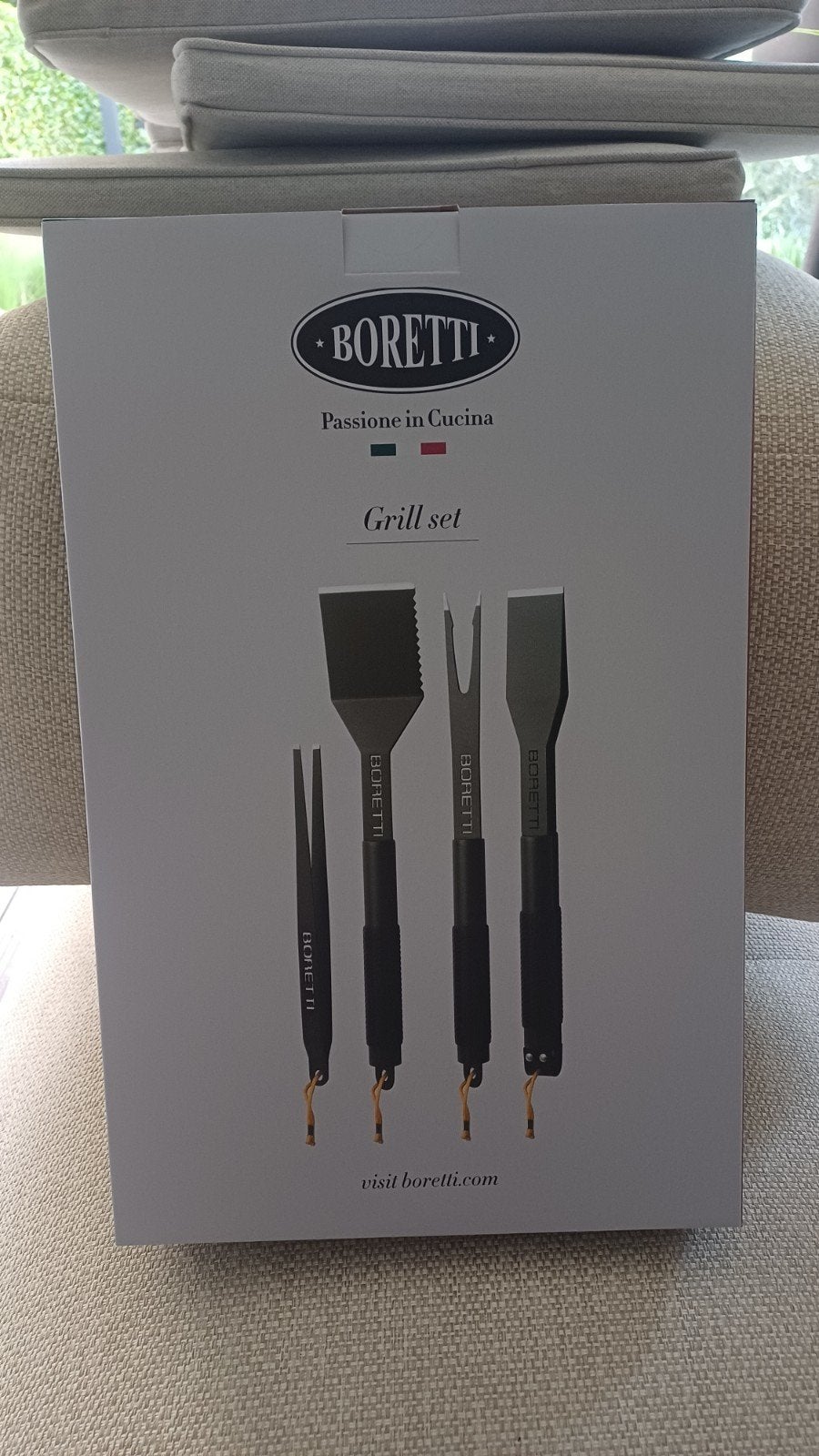 boretti bbq grilset, Huis en Inrichting, Ophalen, Bestekset, Overige typen, Nieuw