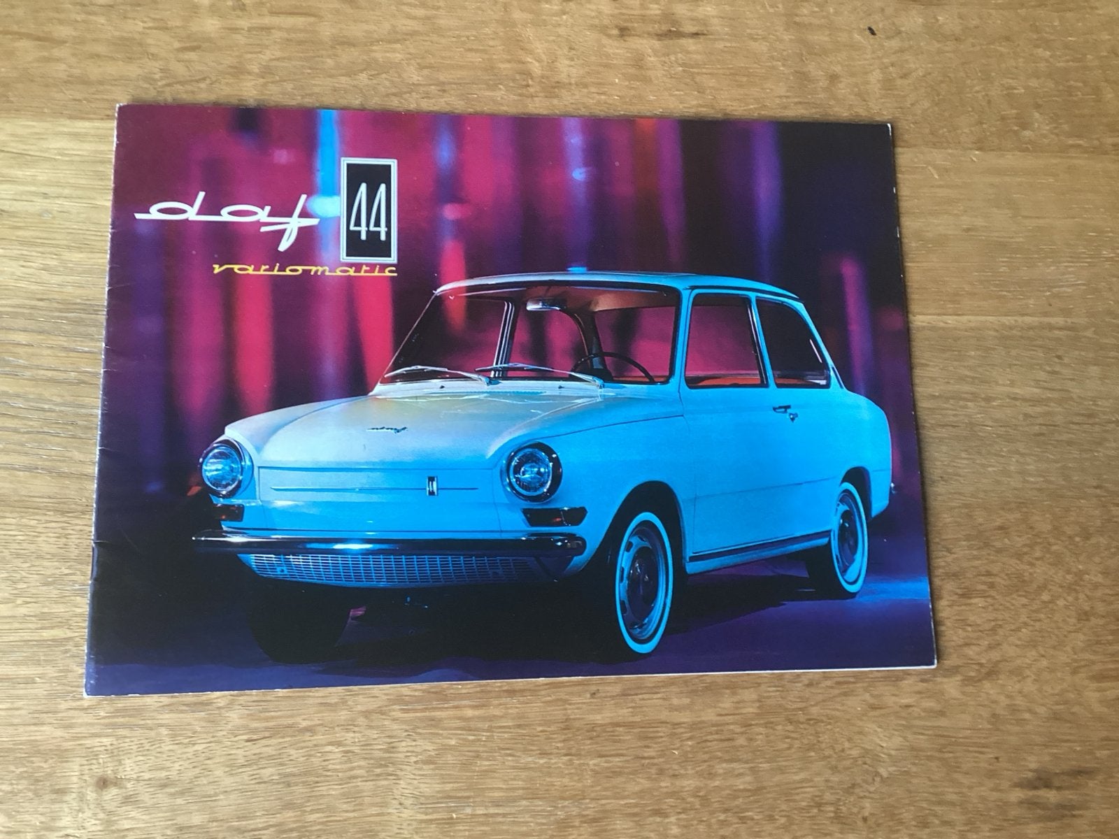 DAF 44 Variomatic Originele Brochure uit 1966, Ophalen of Verzenden, Gelezen, Overige merken