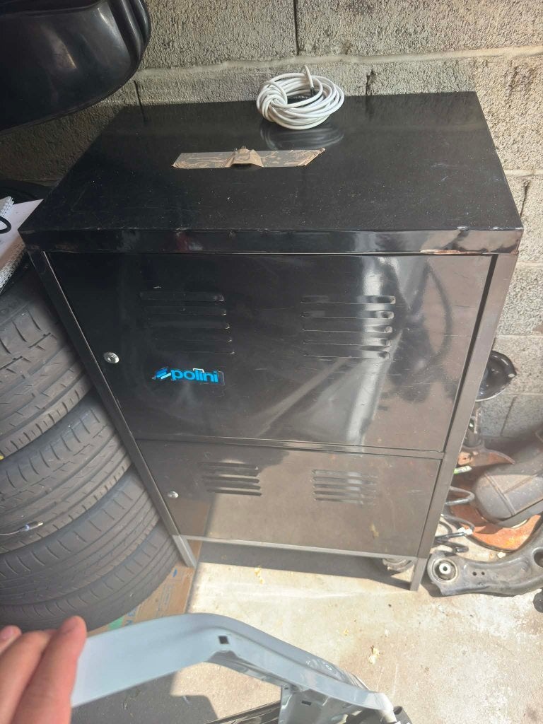 mooie stevige lockerkast, archiefkast, garage kast, Ophalen, Gebruikt
