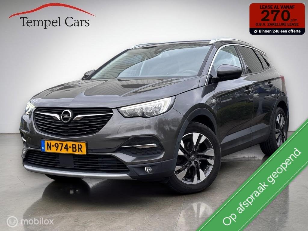 Opel Grandland X 1.2 Turbo Innovation| Camera| Clima, Voorwielaandrijving, Gebruikt, Euro 6, 1199 cc