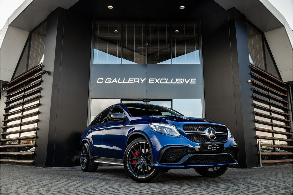 Mercedes-Benz GLE Coupé AMG GLE63 S 4MATIC - Panorama | H&K, Auto's, Automaat, 5461 cc, Gebruikt, Blauw