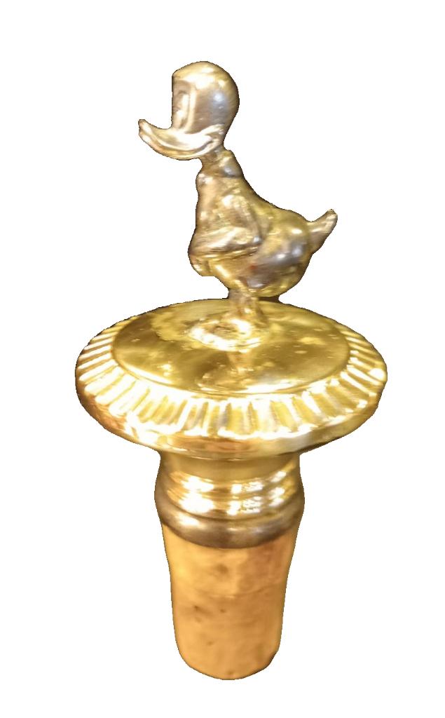 Flessen stop met een Donald Duck., Antiek en Kunst, Curiosa en Brocante, Ophalen of Verzenden