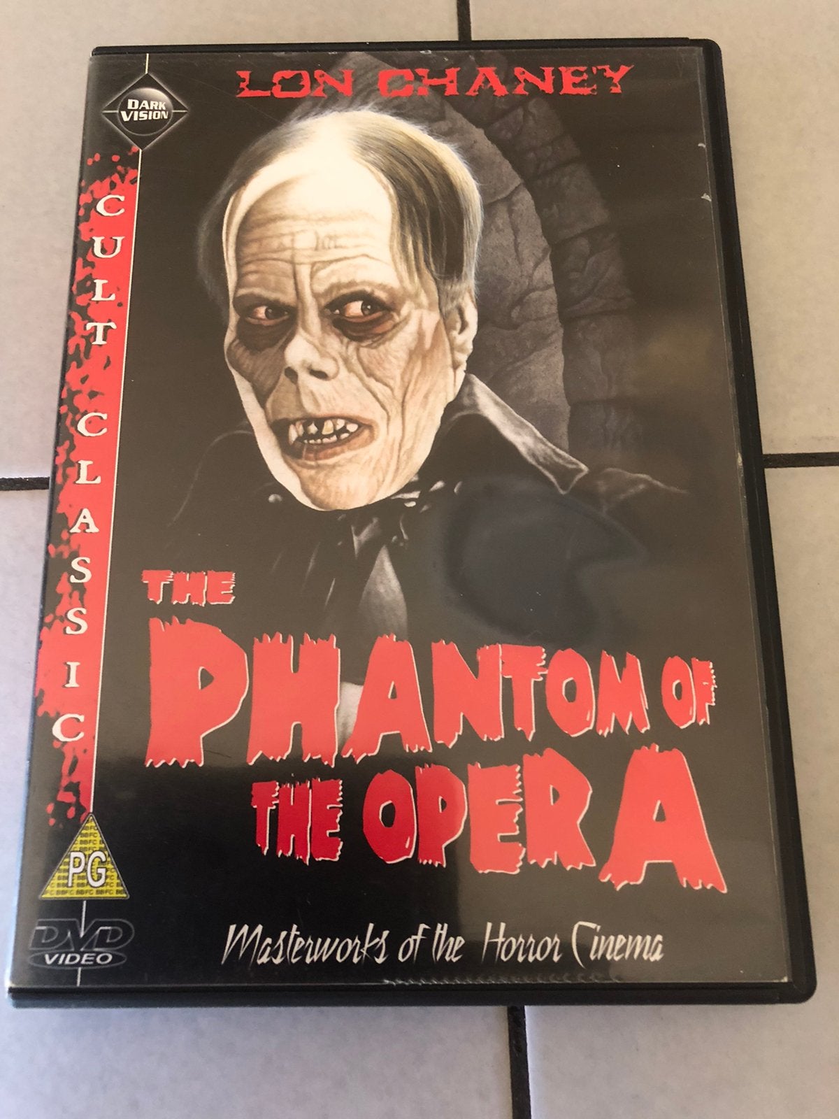 The phantom of the opera 1925 Lon Chaney dvd, Vanaf 16 jaar, Ophalen of Verzenden, Zo goed als nieuw