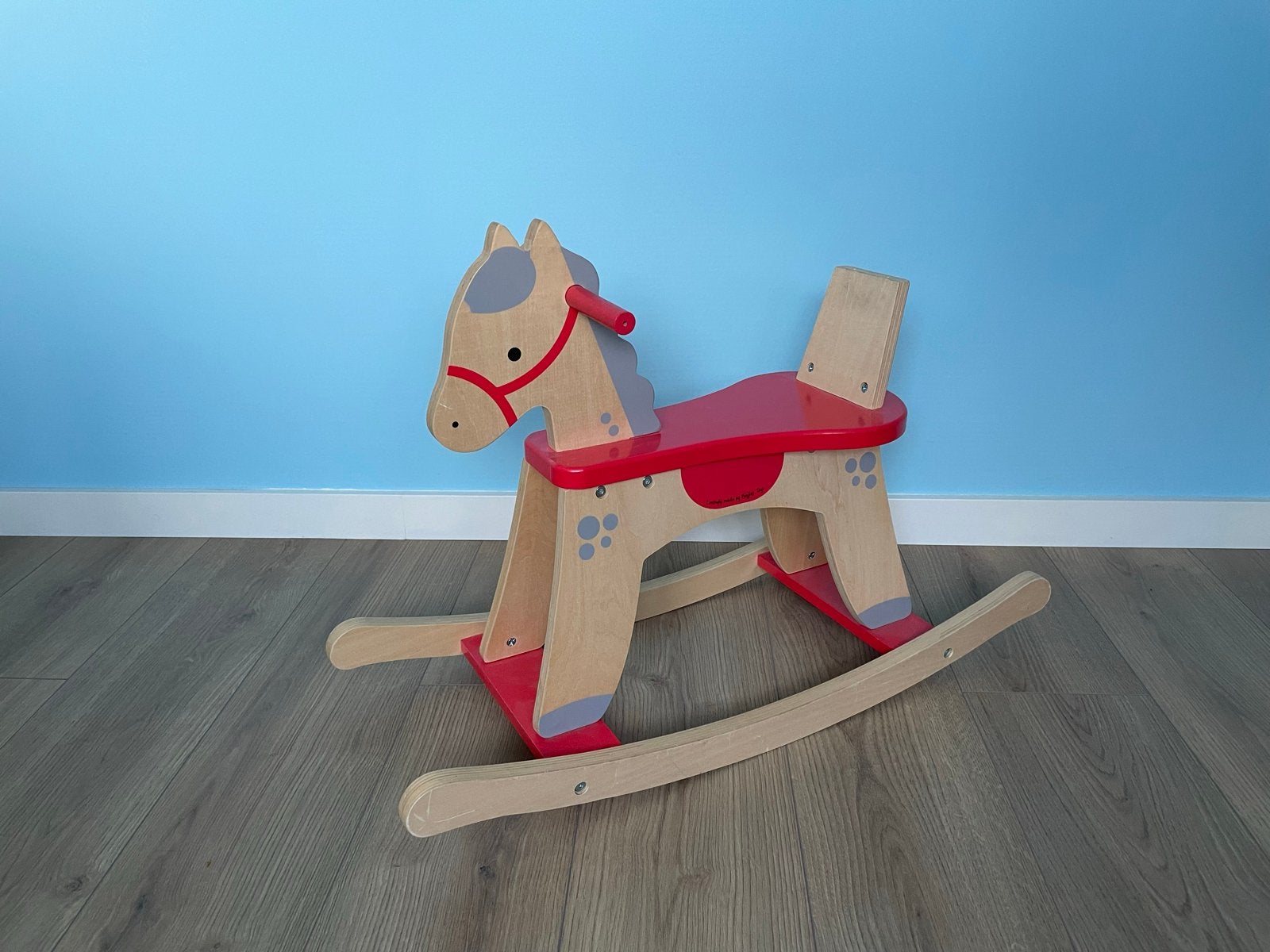Houten hobbelpaard voor kinderen, Ophalen, Gebruikt, Jongen of Meisje