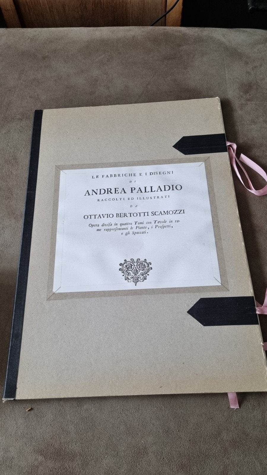 Andrea Palladio - Le Fabbriche e i Disegni (1776), Boeken, Ophalen of Verzenden, Zo goed als nieuw, Architecten, Andrea Palladio, Ottavio Bertotti Scamozzi