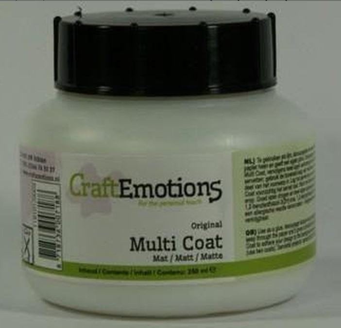 Craft Emotions Multi coat mat decoupage lak en bescherming, Overige thema's, Gereedschap of Toebehoren, Ophalen of Verzenden, Zo goed als nieuw