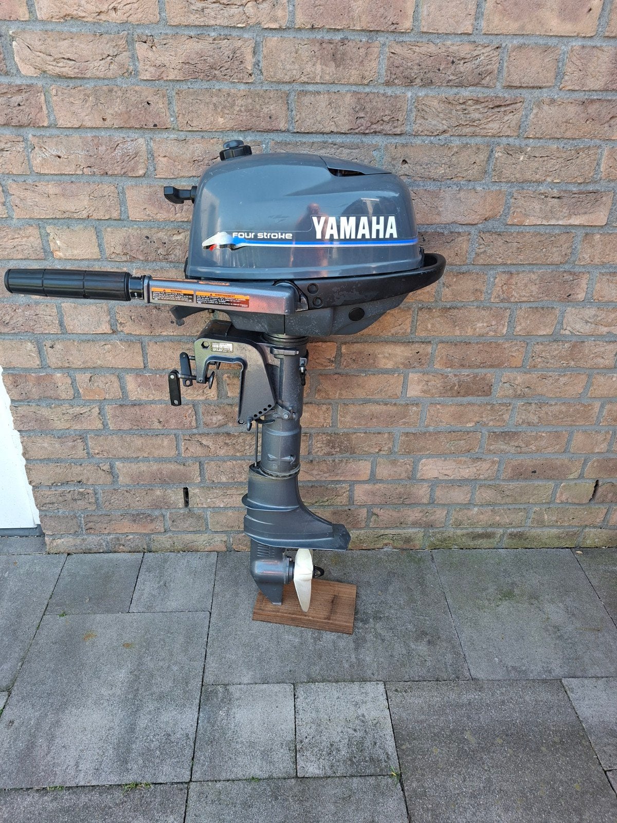 Yamaha 4-takt buitenboordmotor - 4 pk, Ophalen, Gebruikt, Minder dan 5 pk, Viertaktmotor