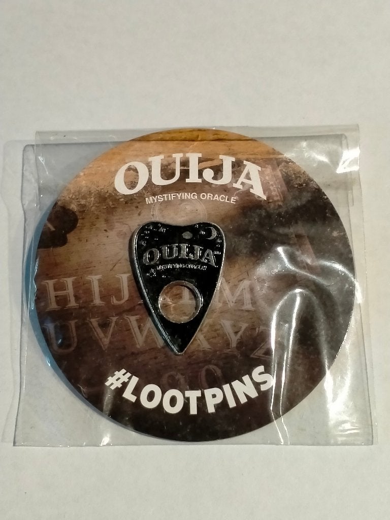 Ouija oracle Lootpins loot pins logo game RARE, Ophalen of Verzenden, Zo goed als nieuw