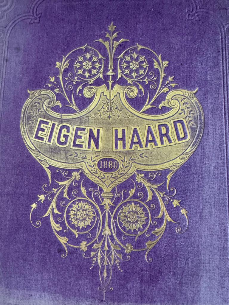 Antiek boek Eigen Haard 1880 geïllustreerd Volkstijdschrift, Ophalen of Verzenden
