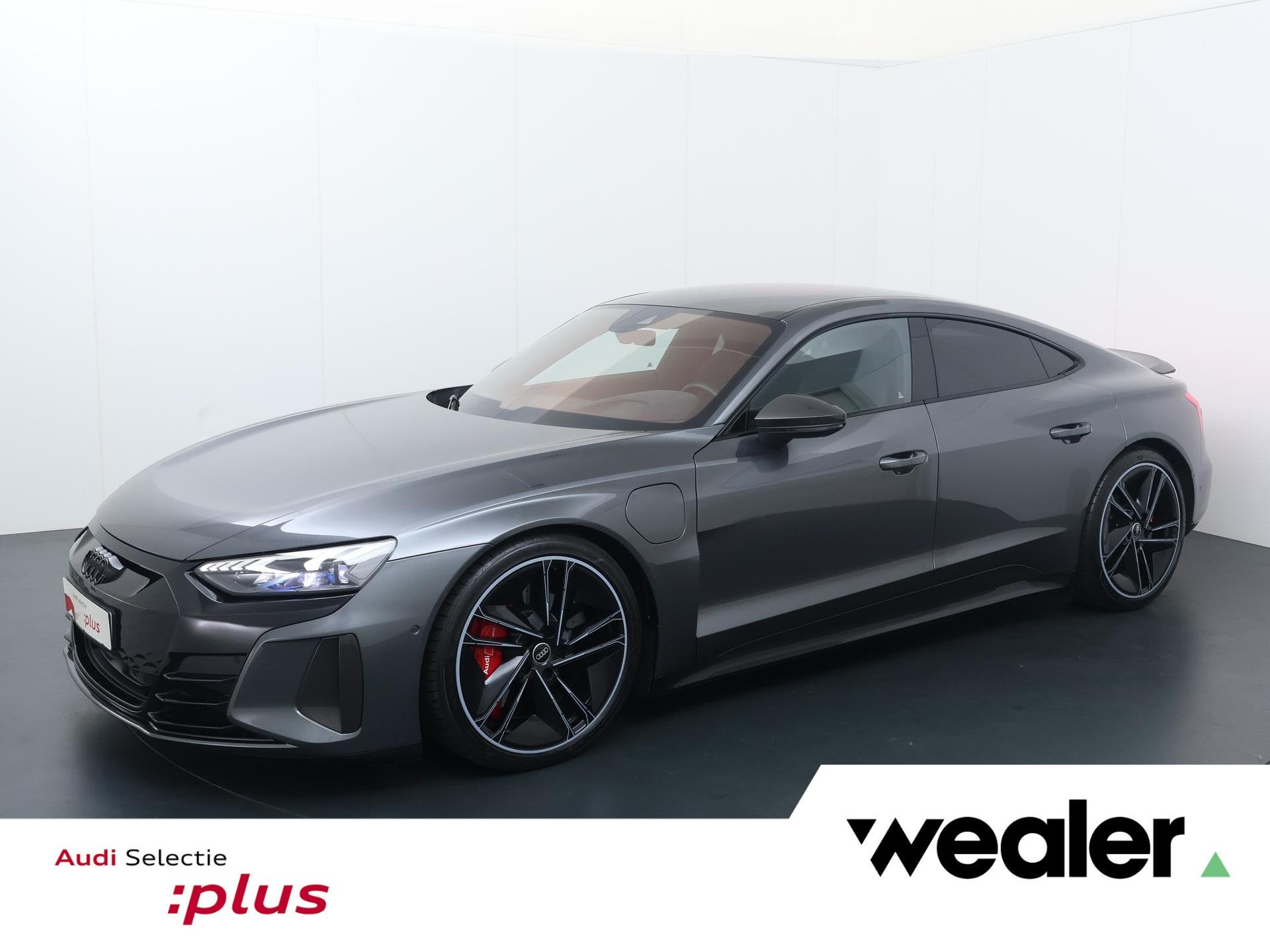 Audi RS e-tron GT 93 kWh | 598 PK | SoH 100% | Automaat | Ad, Auto's, Gebruikt, Zwart, Automatische klimaatregeling, 93 kWh