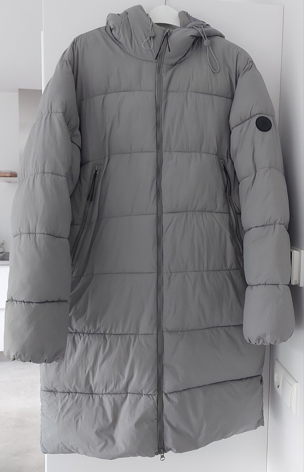 nieuw stoere oversized long puffer winterjas pull&bear mt m, Verzenden, Nieuw, Maat 38/40 (M)