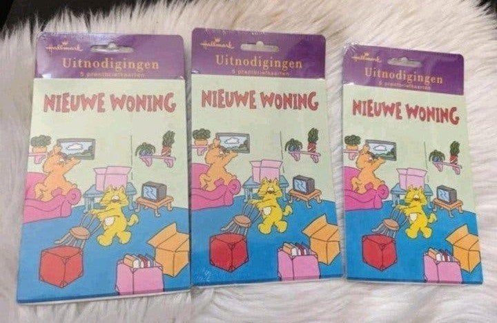 verhuis kaarten 3 pakjes nieuw, Ophalen of Verzenden, Nieuw
