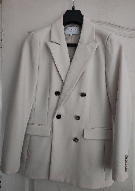 Mooie beige Costes-blazer maat S, Kleding | Dames, Jassen | Zomer, Beige, Ophalen of Verzenden, Zo goed als nieuw, Costes
