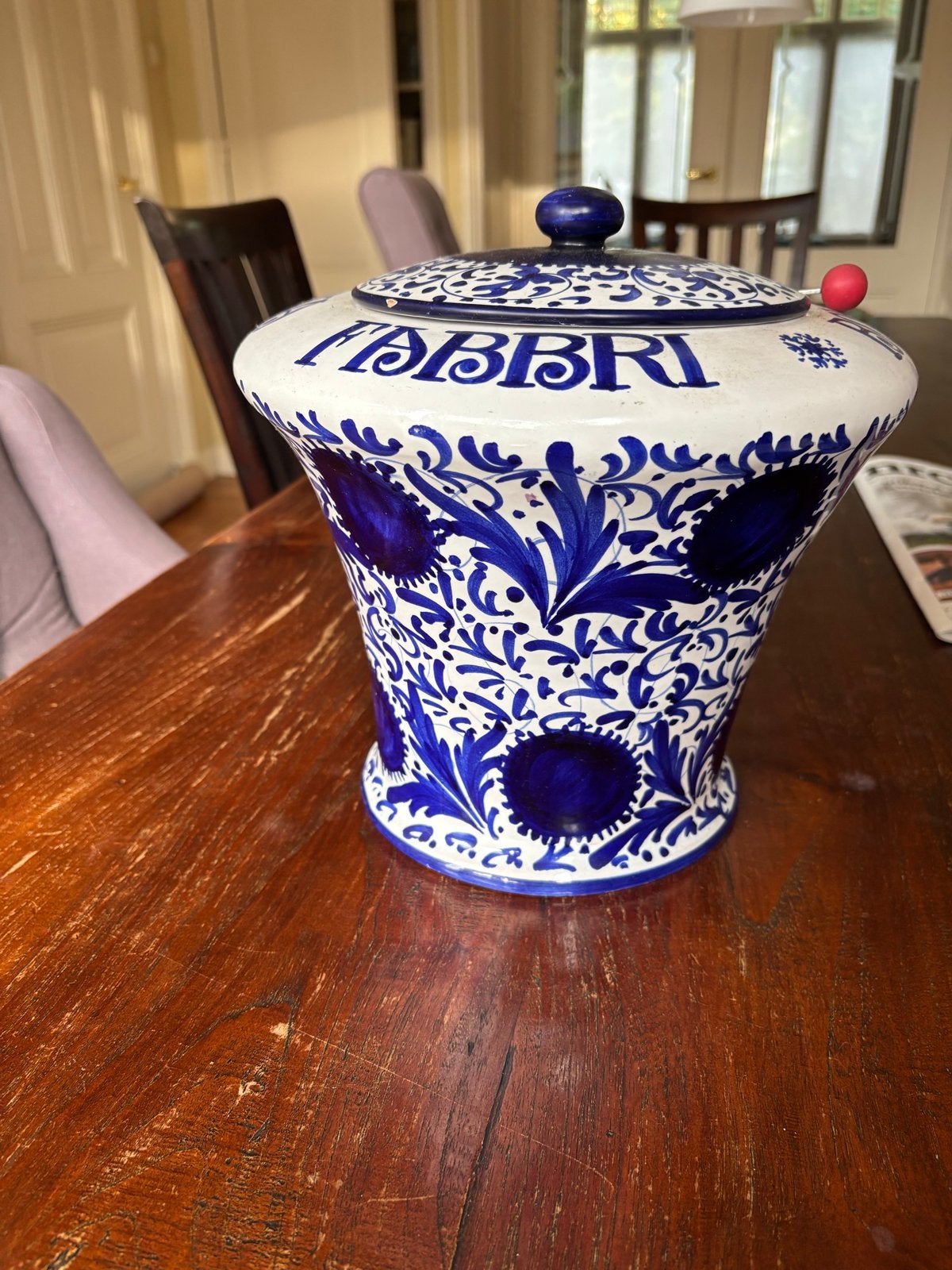 Vintage Fabbri Amarena pot uit de jaren '70, Antiek en Kunst, Ophalen of Verzenden