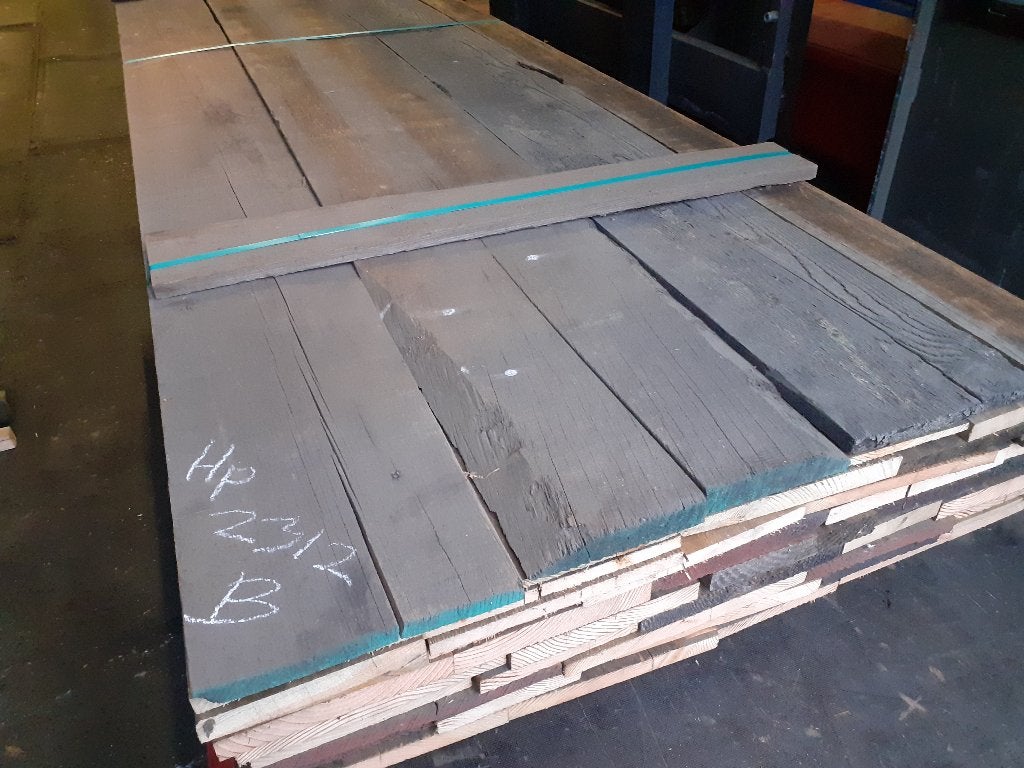 5 x partij Grenen sloophouten planken - weg=weg, Ophalen of Verzenden, Gebruikt, 250 cm of meer, Planken
