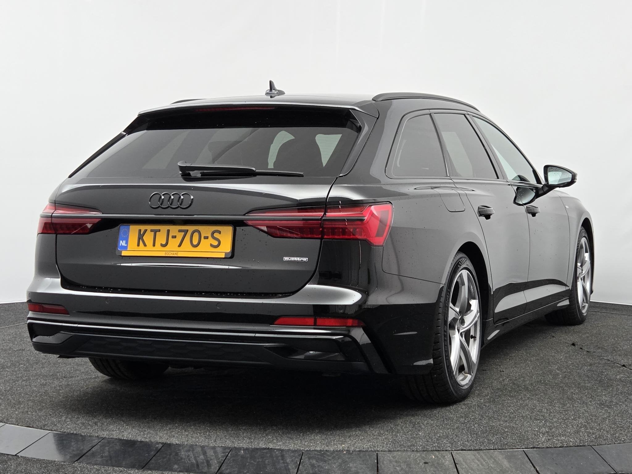 Audi A6 Avant 50 TFSI e quattro S edition | S-Line | Trekhaa, Auto's, Automaat, Gebruikt, 4 cilinders, Zwart