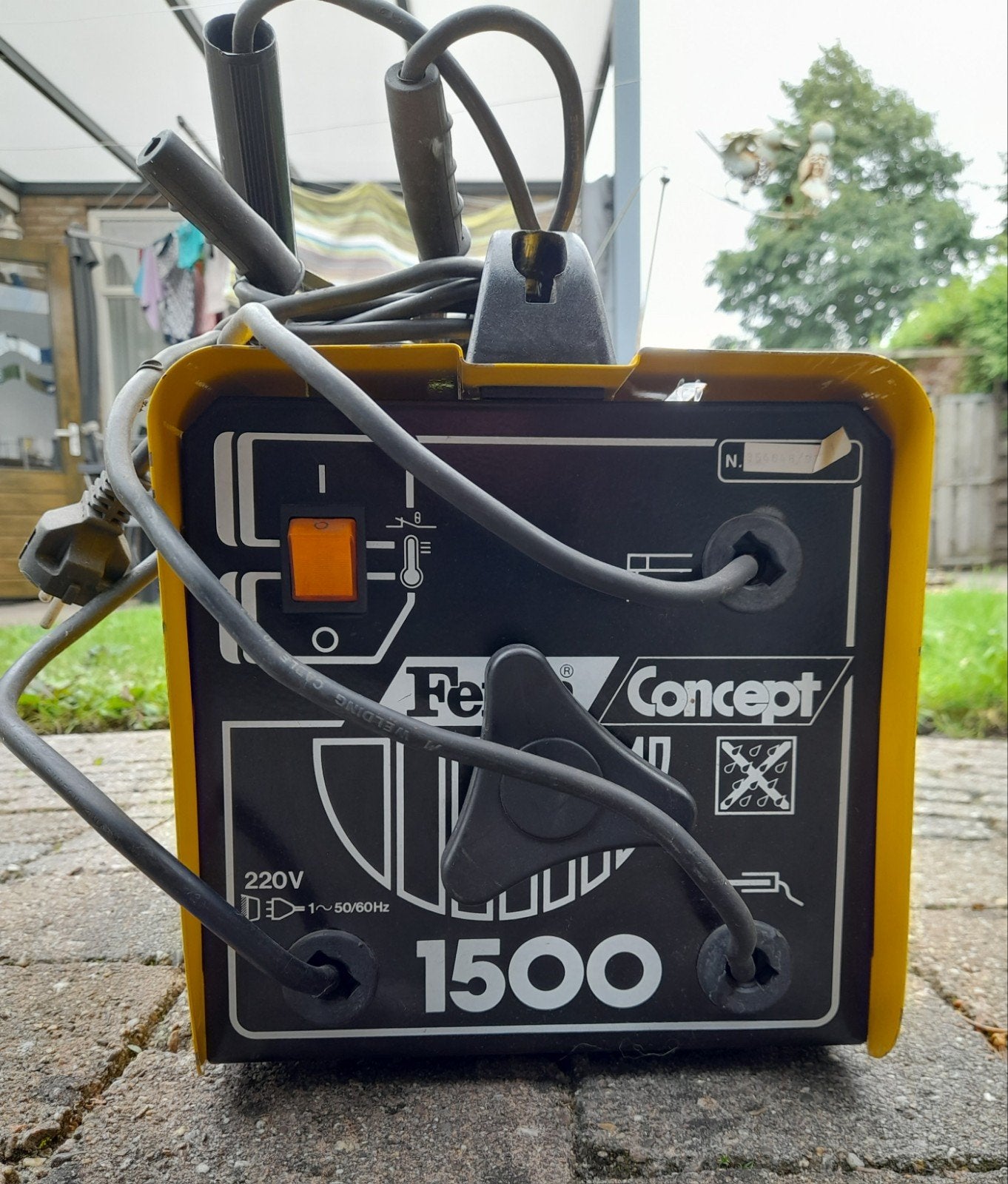FerM Concept 1500 Lasapparaat - Gebruikt, Ophalen, Gebruikt, 150 tot 250 ampère, Elektroden