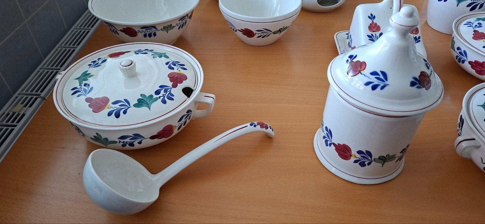 Grote verzameling Boch Boerenbont - alles in één koop, Ophalen