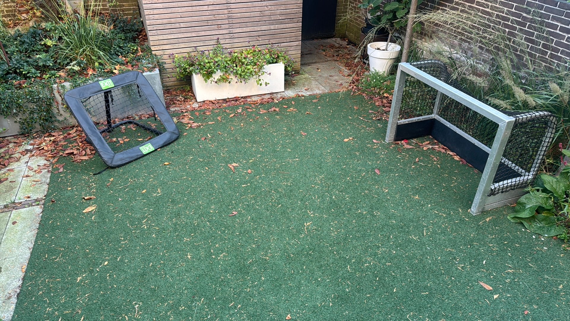 Compleet hockeyveldje voor in de tuin., Ophalen, Gebruikt, Overige typen