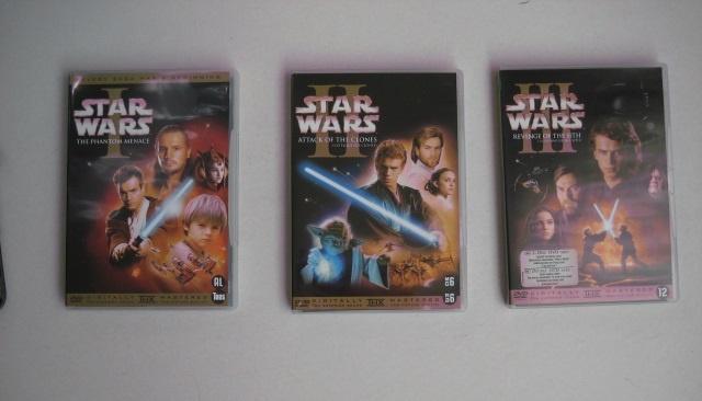 Star Wars second trilogy DVD special editions, Vanaf 12 jaar, Ophalen of Verzenden, Zo goed als nieuw