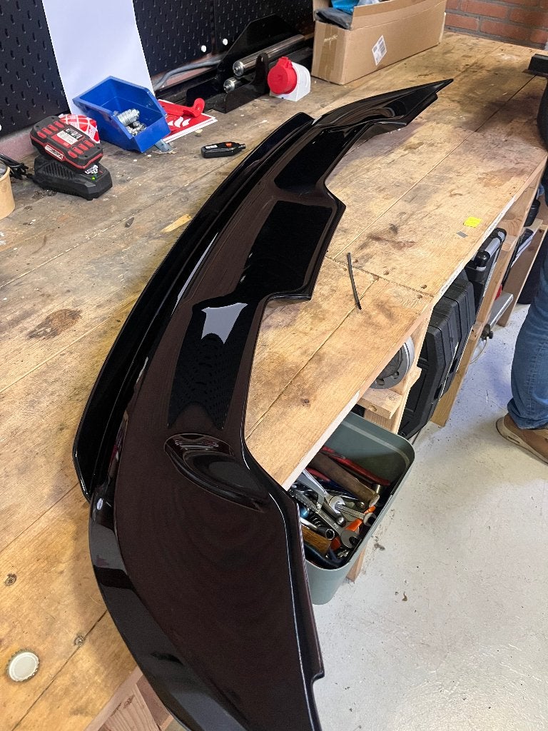 Ford Mustang S550 GT500 spoiler orgineel met gurney flap, Ophalen, Achterklep, Nieuw, Ford