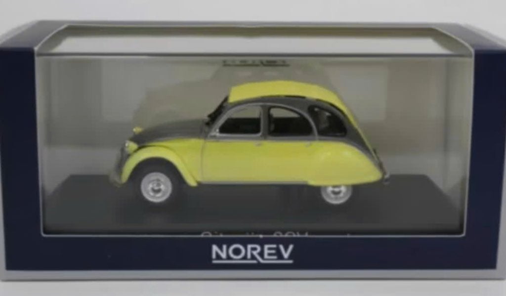Citroen 2CV Dolly 1985 Geel & Grijs NOREV 1/43 ref: 15139, Verzenden, Nieuw, Auto, Norev