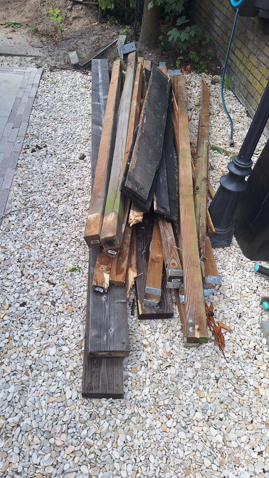 Hout, Ophalen, Minder dan 180 cm, Planken