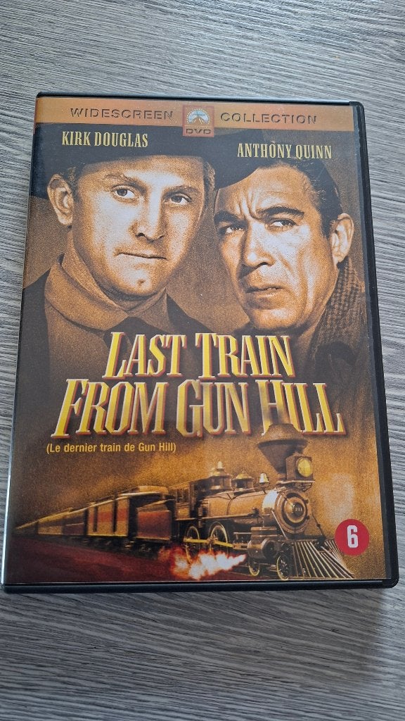 Last Train from Gun Hill  Kirk Douglas Anthony Quinn, Vanaf 16 jaar, Ophalen of Verzenden, Zo goed als nieuw