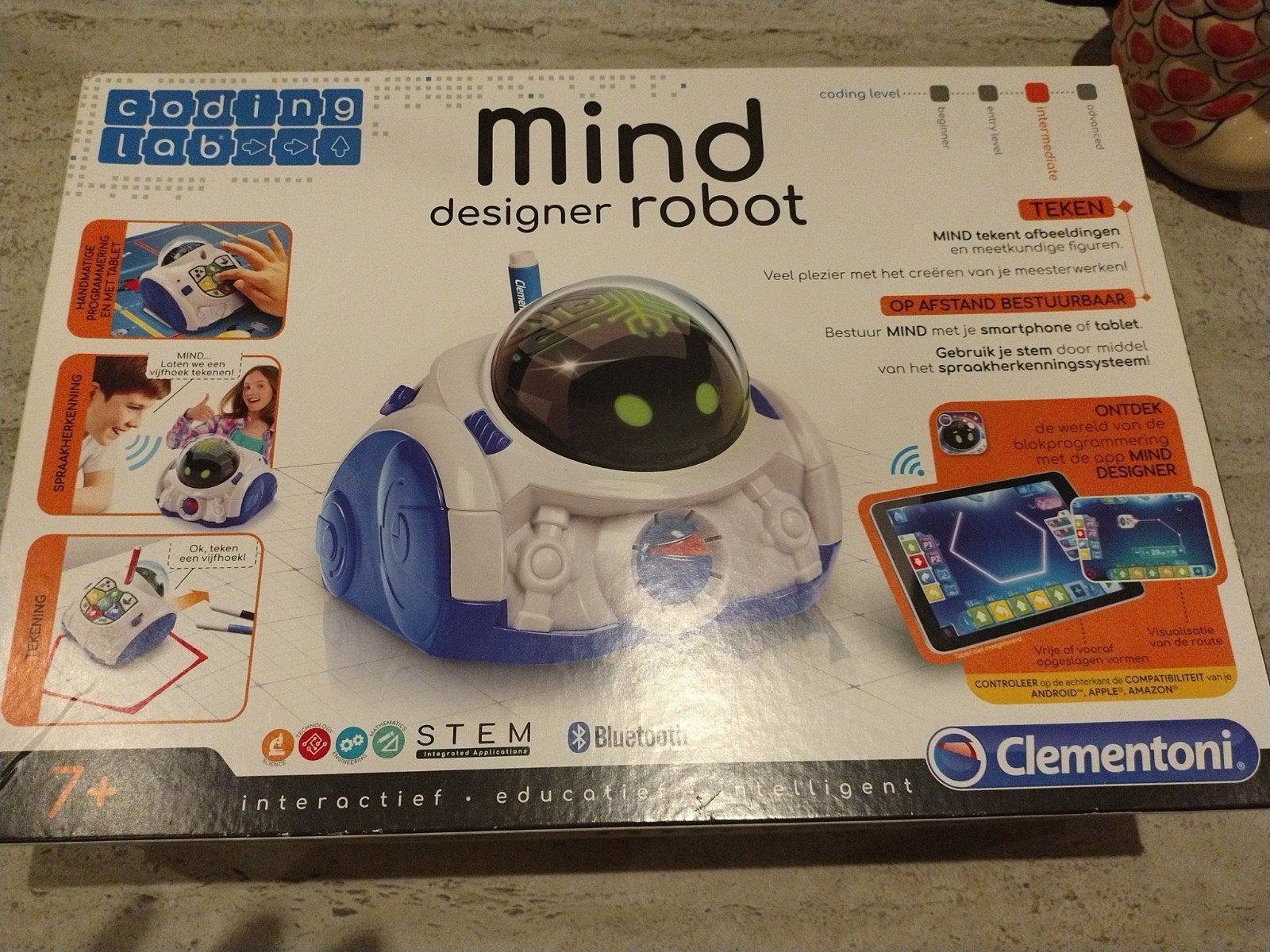 Clementoni Mind Designer Robot - Interactief & Educatief, Kinderen en Baby's, Speelgoed | Educatief en Creatief, Ophalen, Nieuw