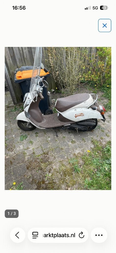Scooter, Fietsen en Brommers, Scooters | SYM, Ophalen, Gebruikt, Benzine, Overige modellen