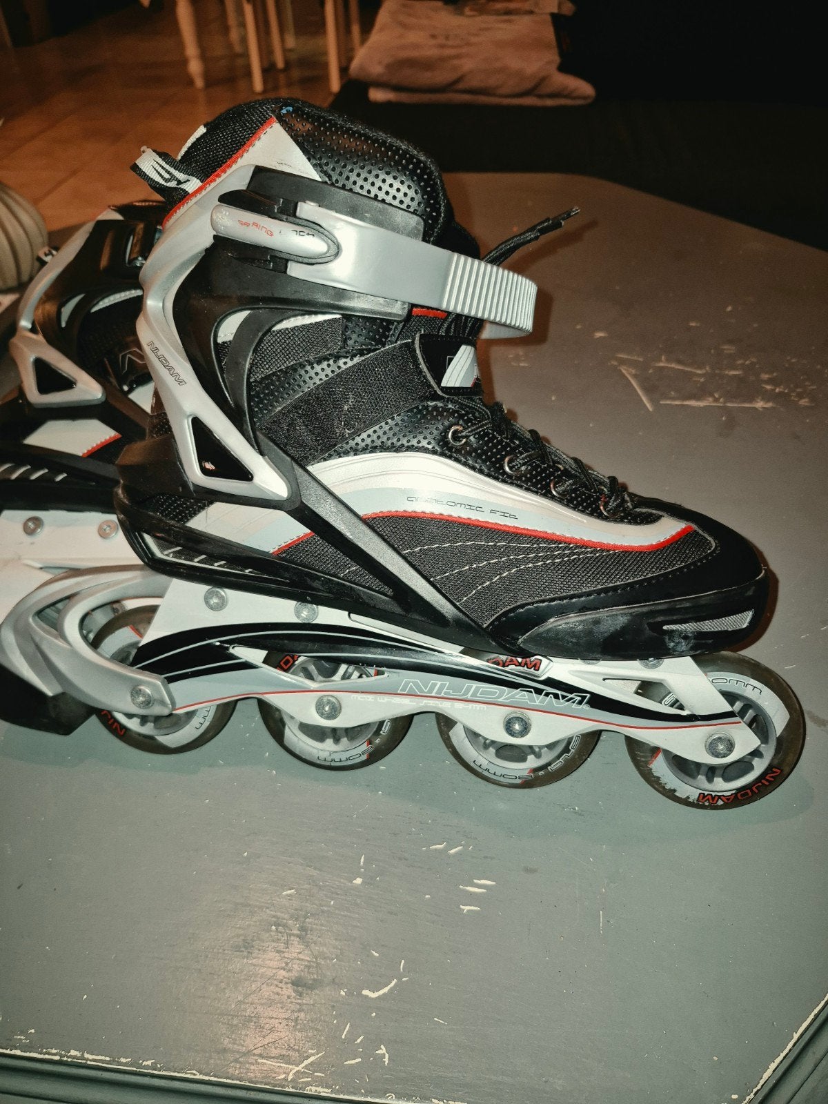 Nijdam Inline Skates Semi-Softboot - Maat 42, Overige merken, Verstelbaar, Dames, Ophalen of Verzenden