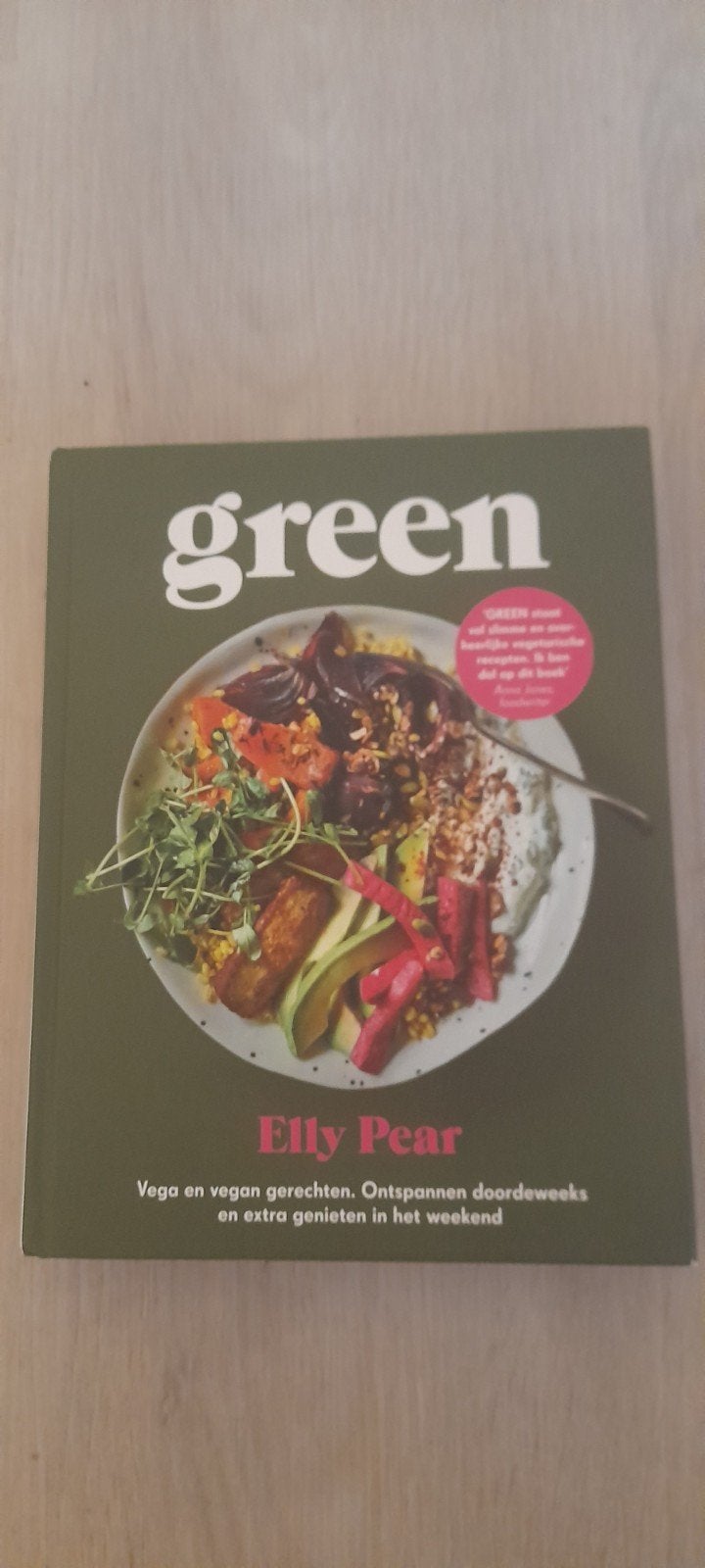 Green kookboek Elly Pear - Vega en vegan gerechten, Elly Pear, Hoofdgerechten, Vegetarisch, Ophalen of Verzenden