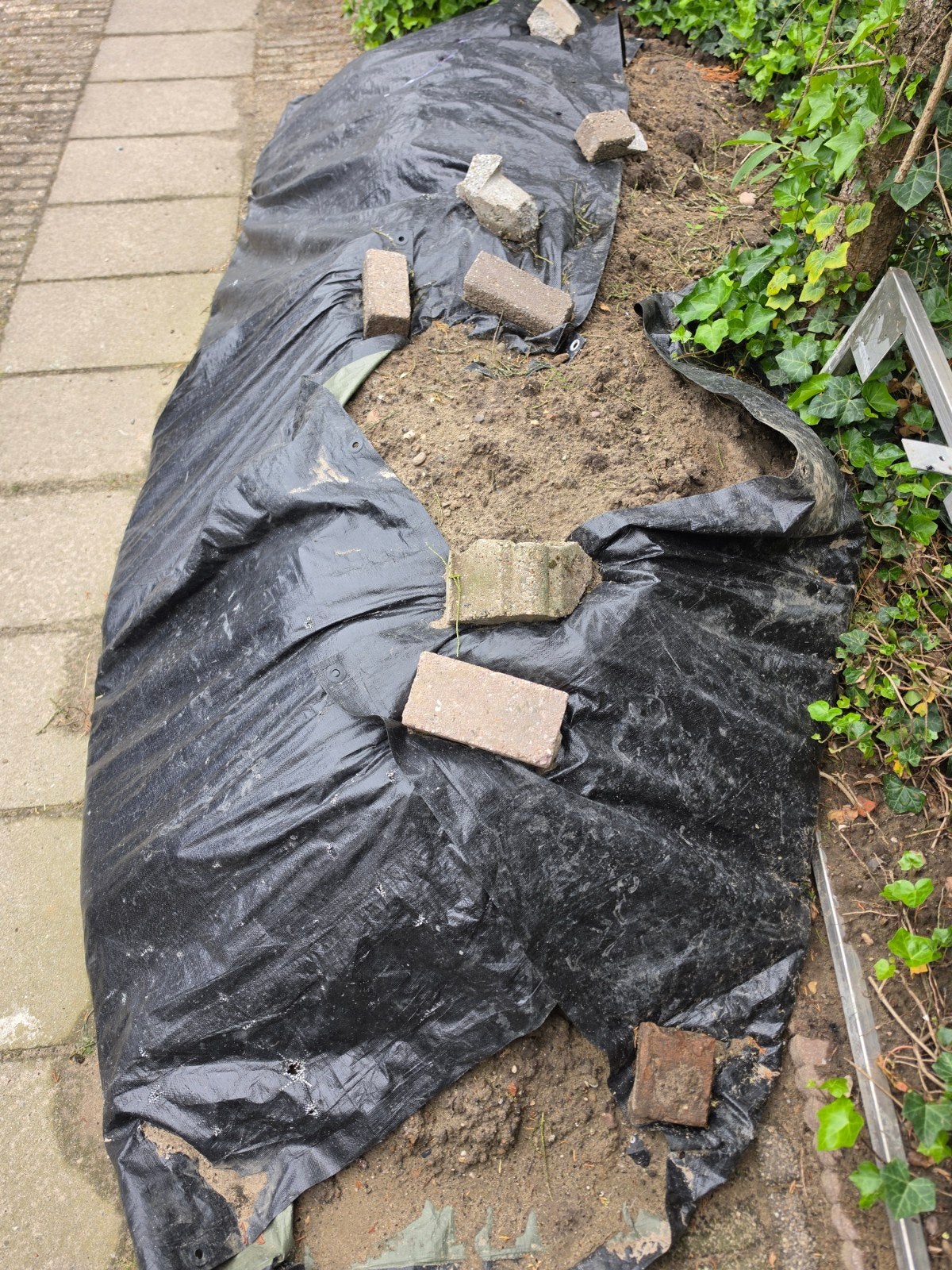 Gratis zwarte grond (makkelijk met aanhanger bereikbaar), Ophalen, Tuinaarde