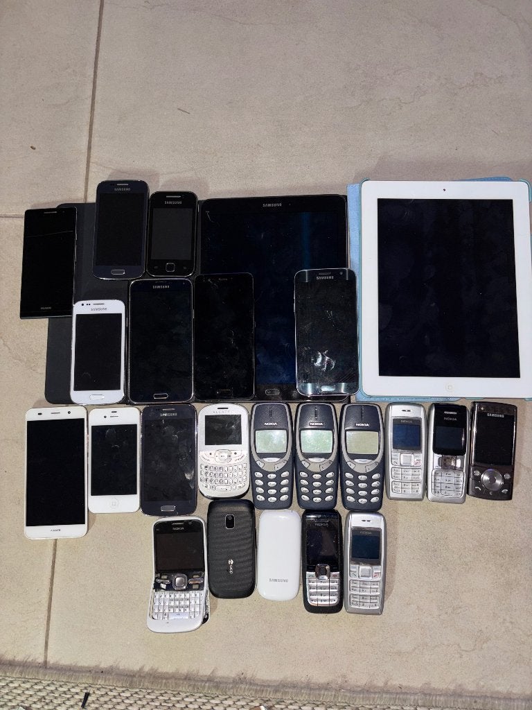 Partij telefoons, Telecommunicatie, Ophalen of Verzenden, Gebruikt, Zwart, 64 GB