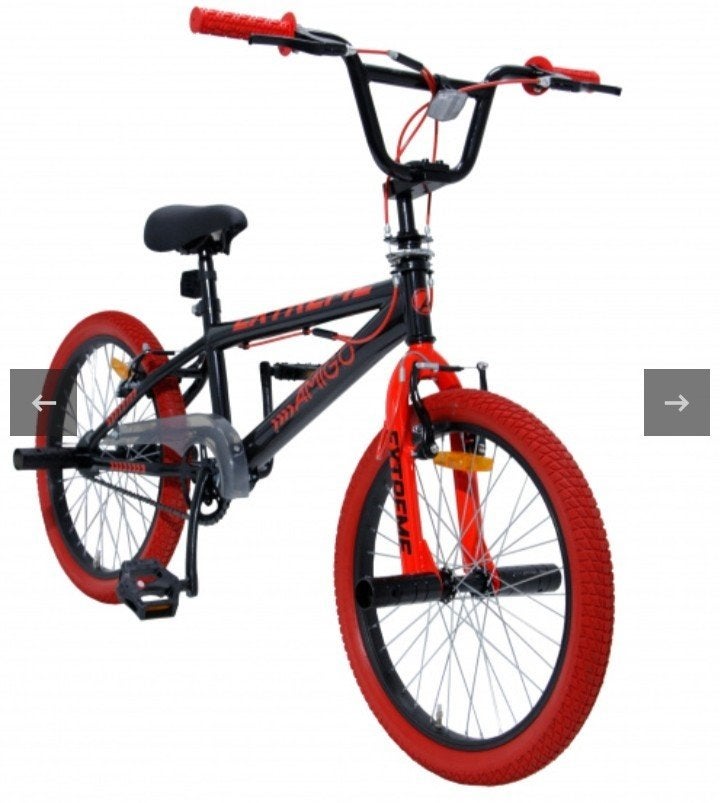 Amigo 20 inch BMX Fiets ZGAN, 16 tot 20 inch, Staal, Velgrem, Ophalen of Verzenden