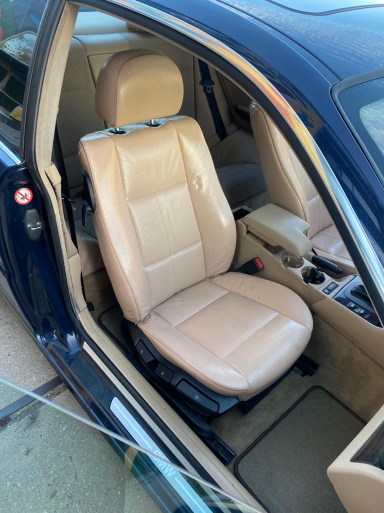 BMW E46 Coupé Beige Lederen Interieur Stoelen, Auto-onderdelen, Interieur en Bekleding, Ophalen of Verzenden, Gebruikt, BMW