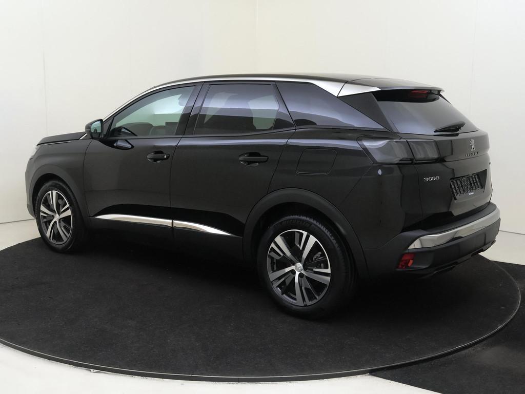 Peugeot 3008 1.6 HYbrid 225 Allure Plug in, Auto's, Peugeot, Stof, Euro 6, Zwart, Hybride Elektrisch/Benzine