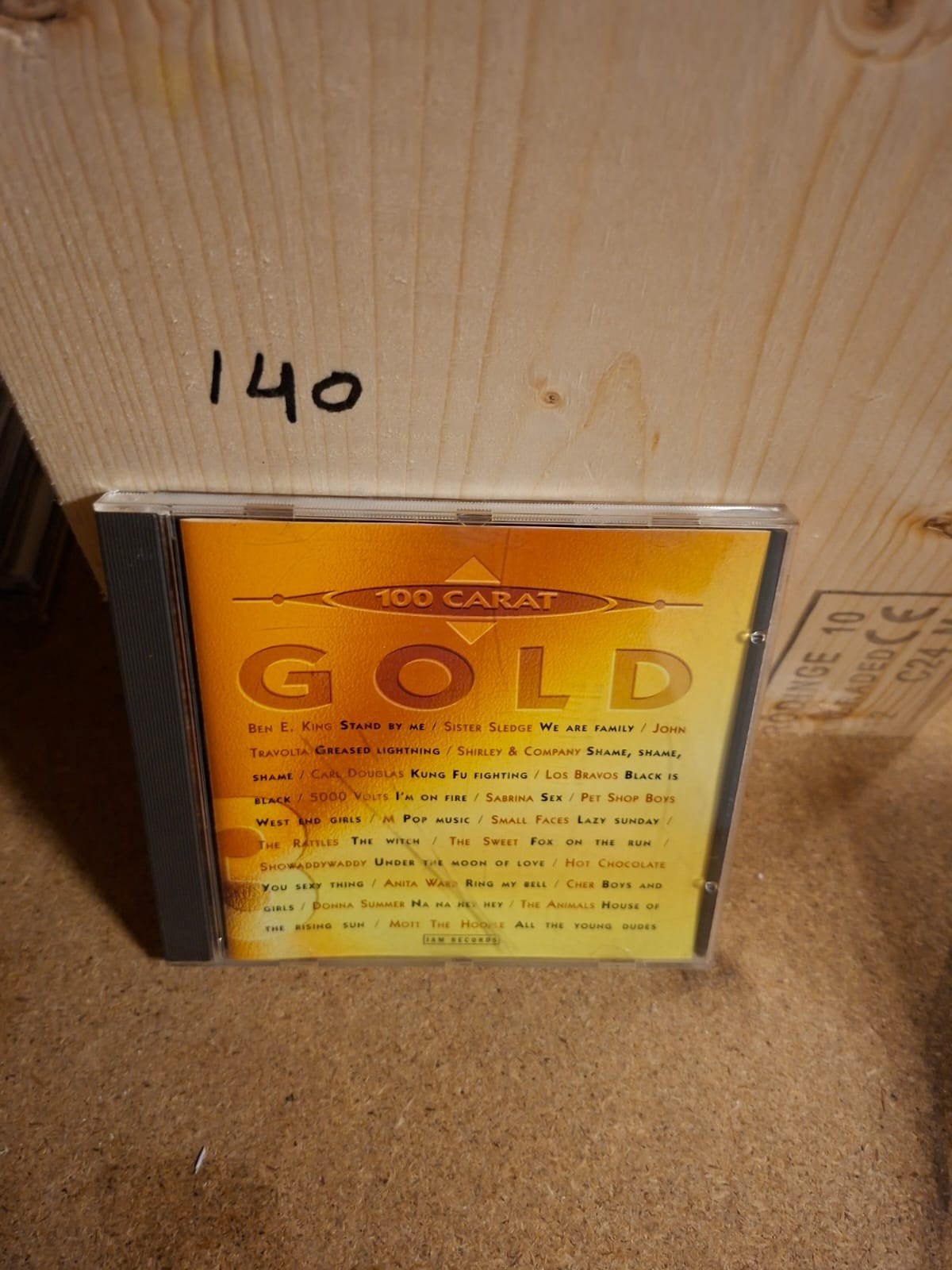 100 Carat Gold - Diverse Artiesten (CD), Ophalen of Verzenden, Gebruikt, Pop, Verzamelalbum