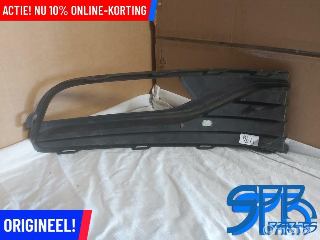 VW POLO 6C LINKS Afdekkap mistlamp GRILLE ROOSTER 6C0853665, Auto-onderdelen, Gebruikt, Volkswagen, Ophalen of Verzenden, Volkswagen