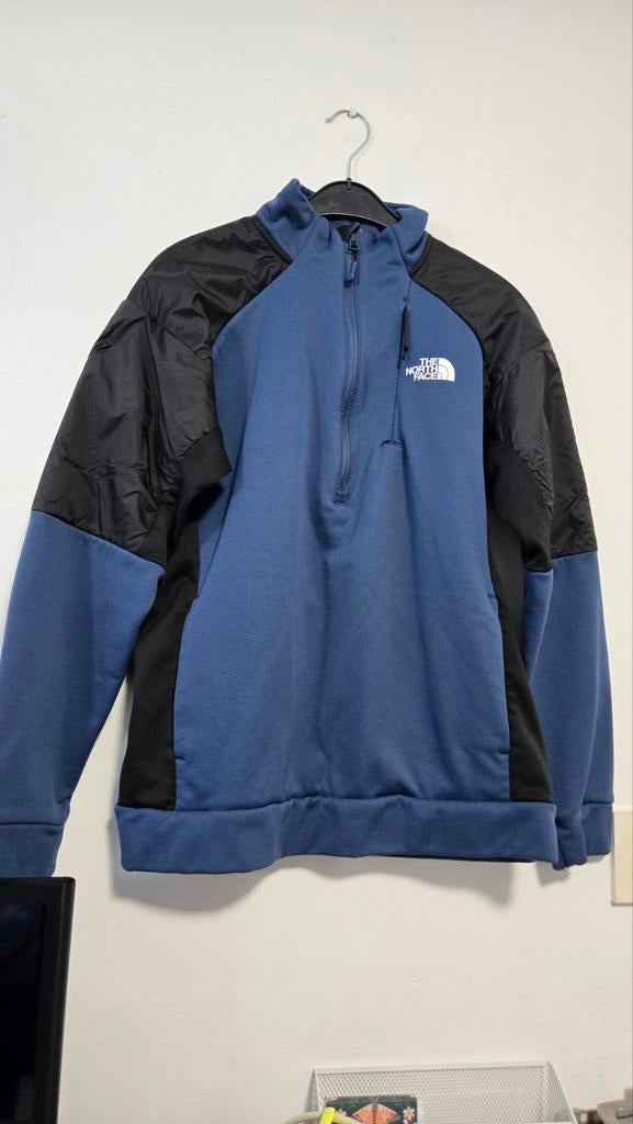 The North Face Fleece Trui - Blauw/Zwart, Ophalen of Verzenden, Zo goed als nieuw, The North Face, Maat 48/50 (M)