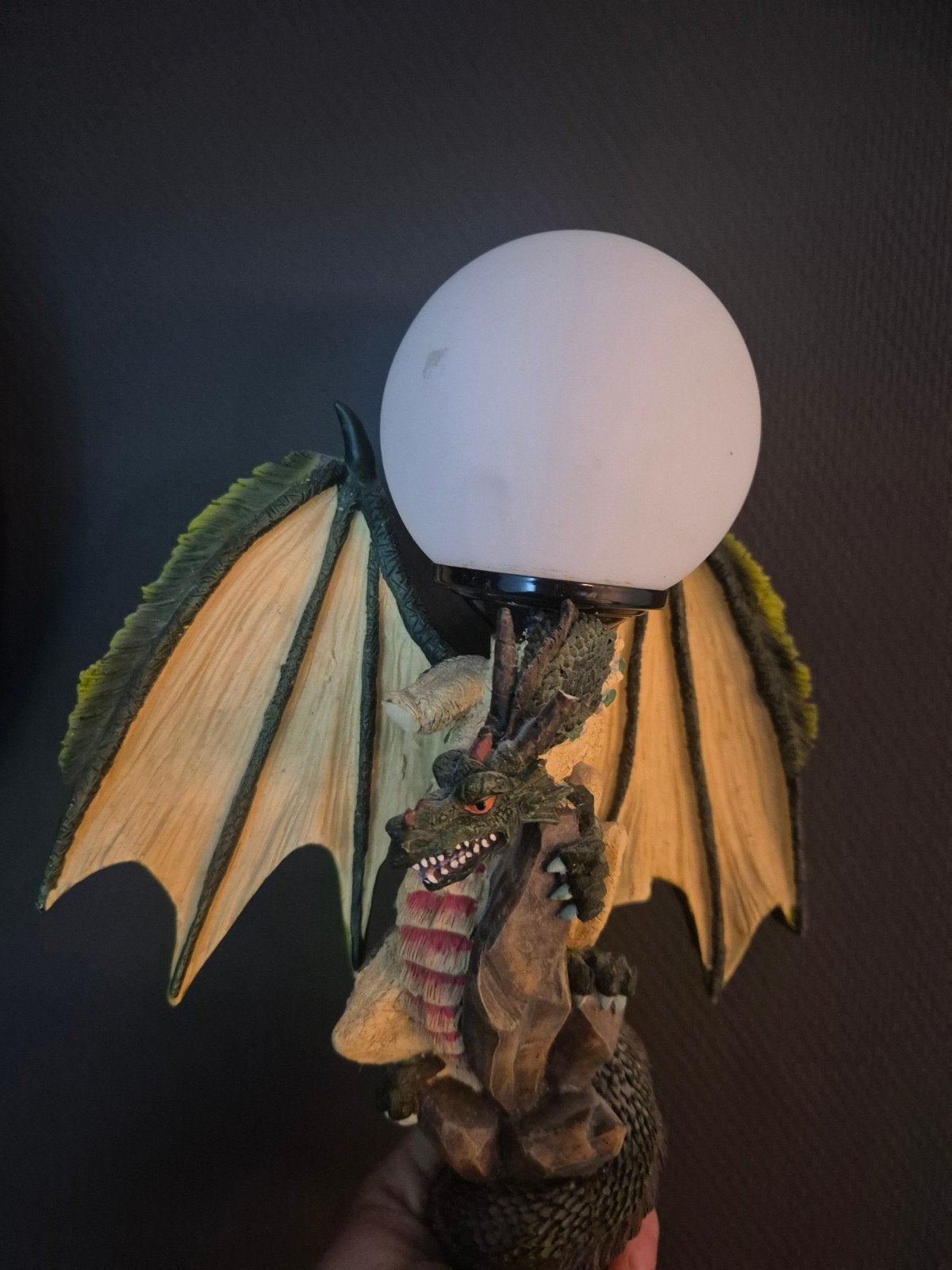 Drakenlamp - Unieke decoratieve verlichting, Ophalen, Gebruikt