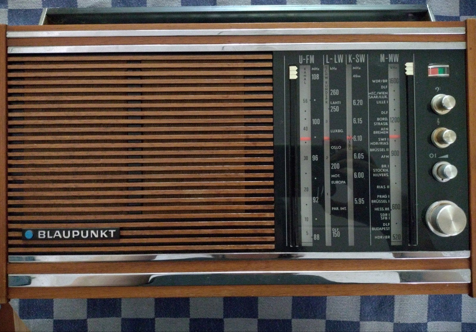 Blaupunkt radio (vintage, retro), Ophalen