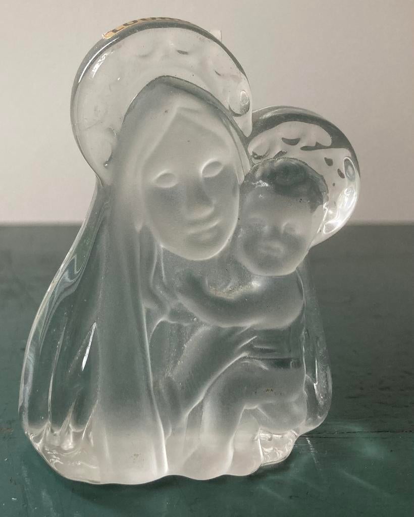 Lourdes beeldje glas, Ophalen of Verzenden, Zo goed als nieuw, Beeld(je)
